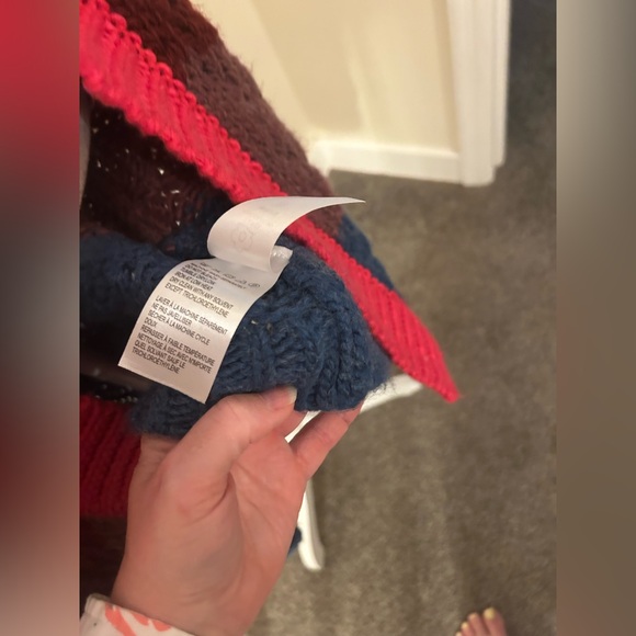 FARM Rio Block Striped Open Cardigan NWT! - Picture 2 of 16